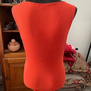 Ambiance size Large body suit burnt orange color